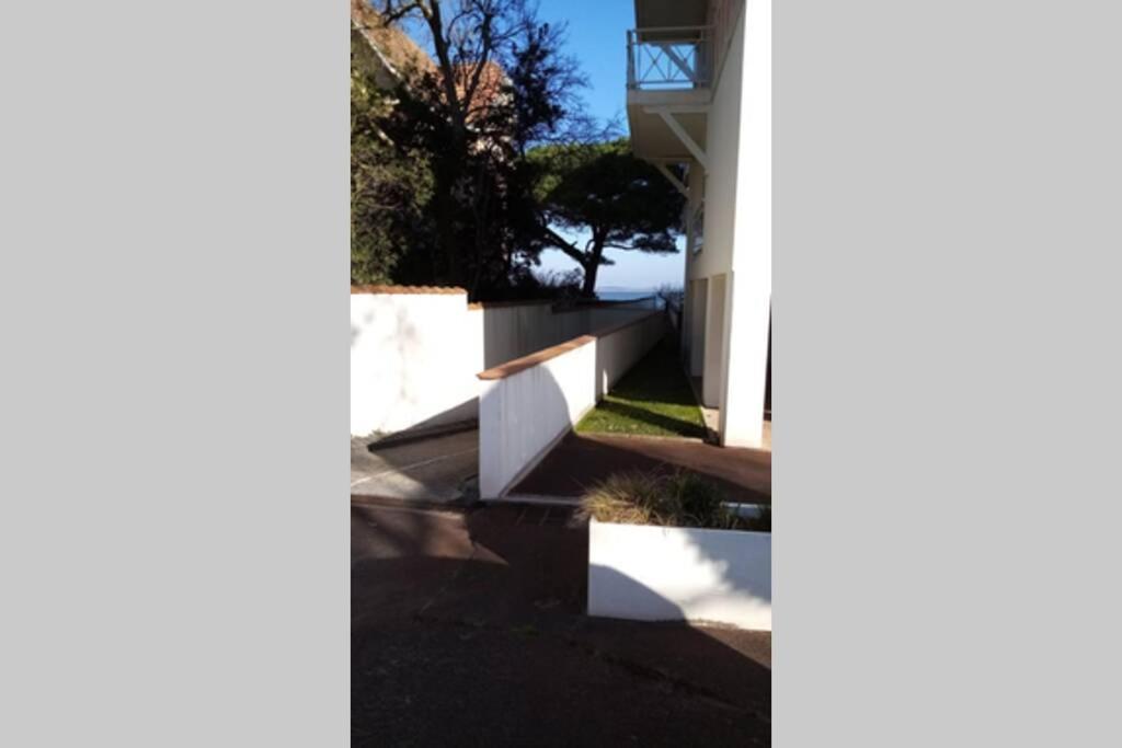 Appart Sur La Plage Pied Dans L Eau Avec Terrasse Jardin Vue Sur Le Bassin Depuis La Terrasse , Parking Arcachon Zewnętrze zdjęcie
