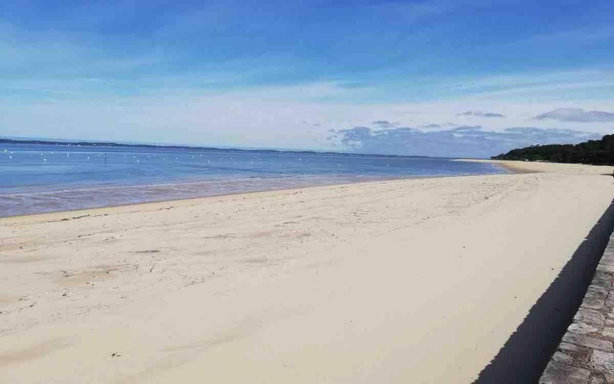 Appart Sur La Plage Pied Dans L Eau Avec Terrasse Jardin Vue Sur Le Bassin Depuis La Terrasse , Parking Arcachon Zewnętrze zdjęcie